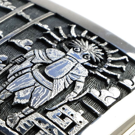 オーバーレイ Overlay【用語集】｜インディアンジュエリーの技法